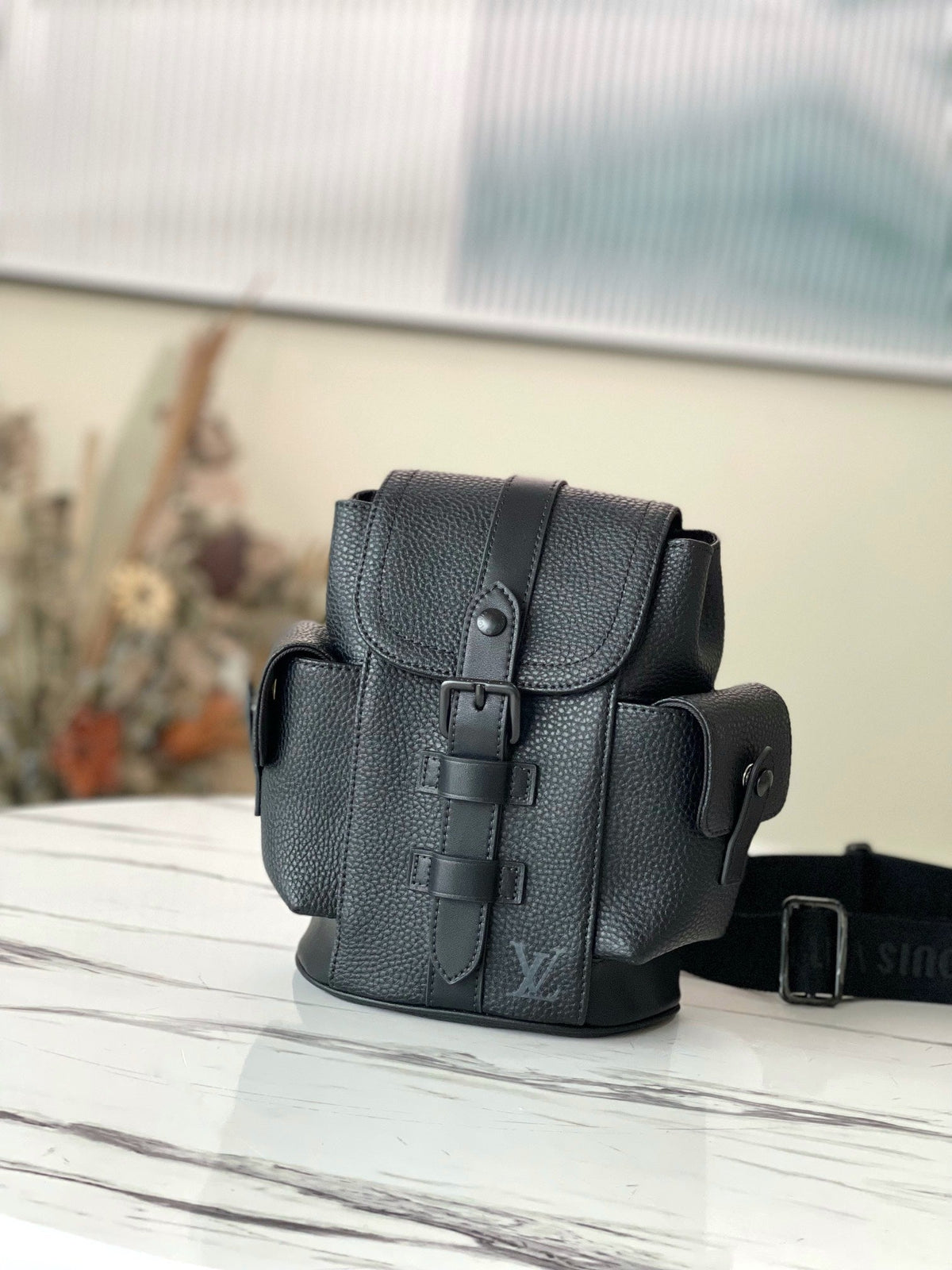 LV Backpack (Nano Christopher - Black)