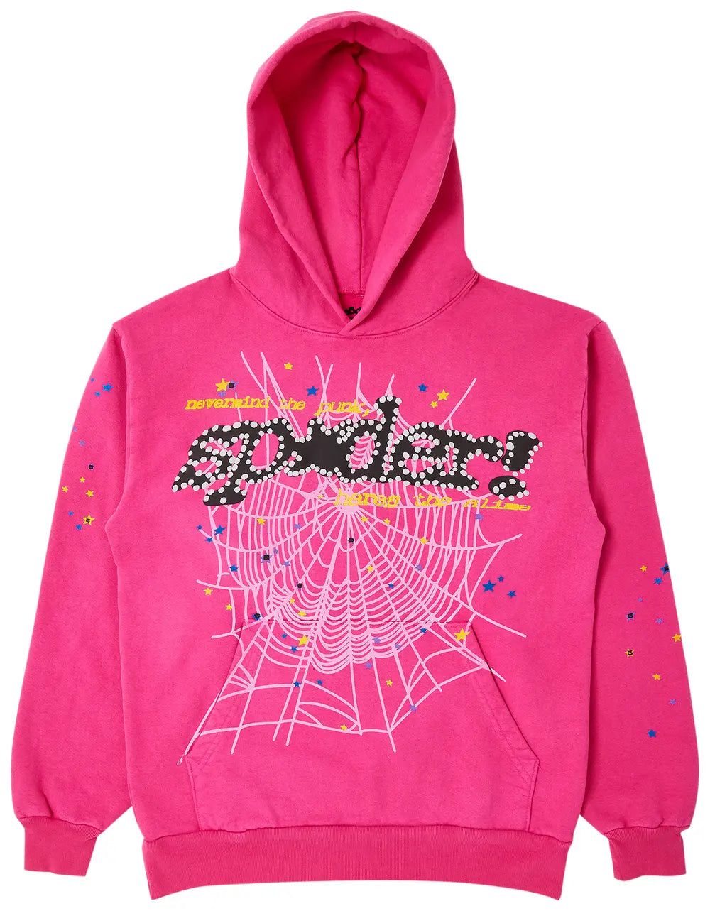 Sp5der P*nk V2 Hoodie Set - (Pink)